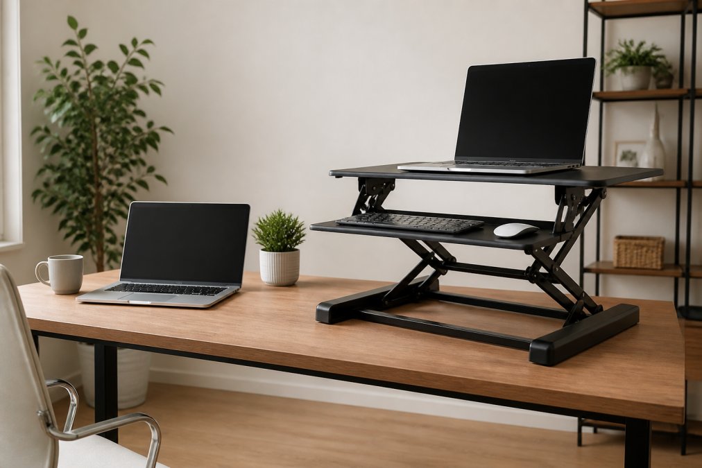 Regular Desk with Standing Converter: Will It Work?