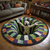 3D Haunted Vortex Rug