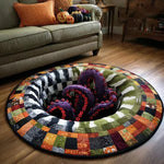 3D Haunted Vortex Rug