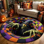 3D Haunted Vortex Rug