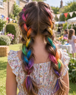 ColorSwipe™ Hair Chalk Set 💜💙 — Fun Shades, Temporary Style (8-Pack)