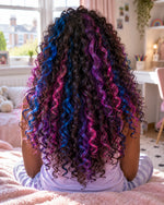 ColorSwipe™ Hair Chalk Set 💜💙 — Fun Shades, Temporary Style (8-Pack)