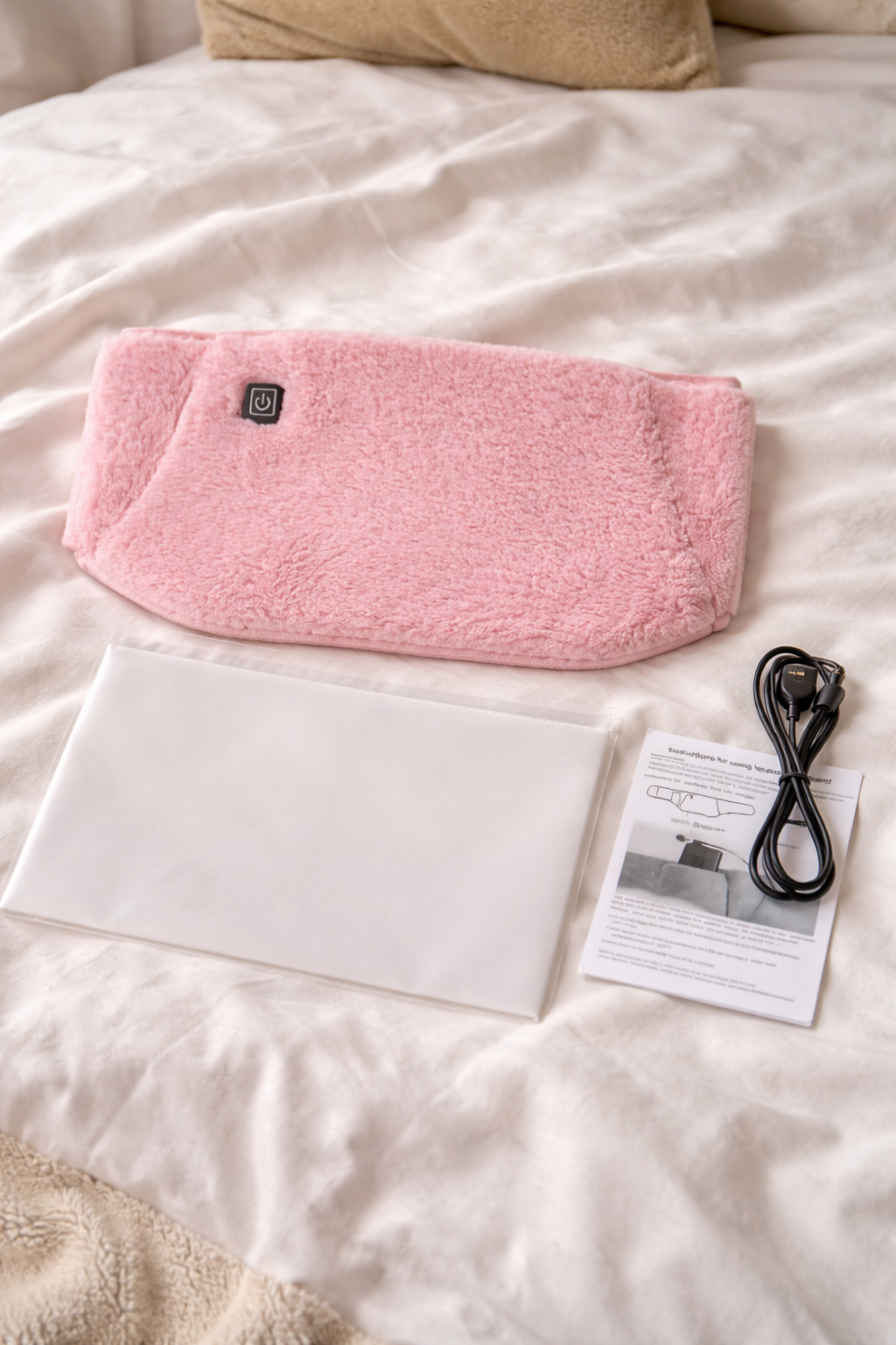TummySoothe™️ Krampf unterstützender, USB-beheizter Wärmegürtel