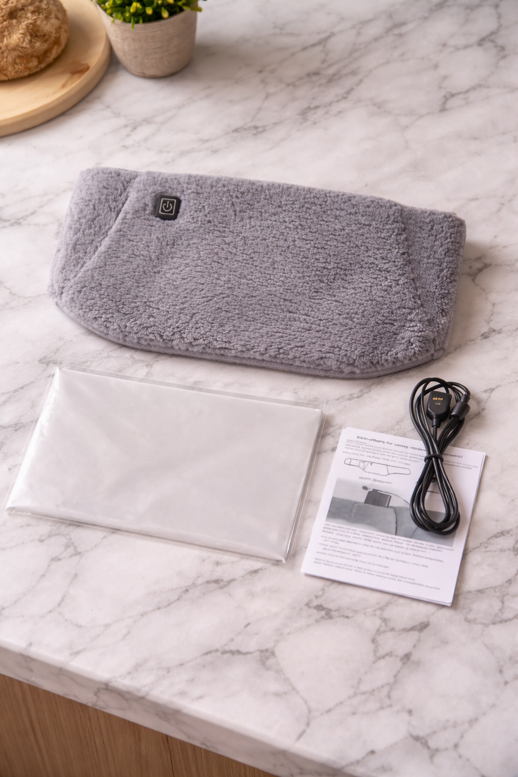 TummySoothe™️ Krampf unterstützender, USB-beheizter Wärmegürtel