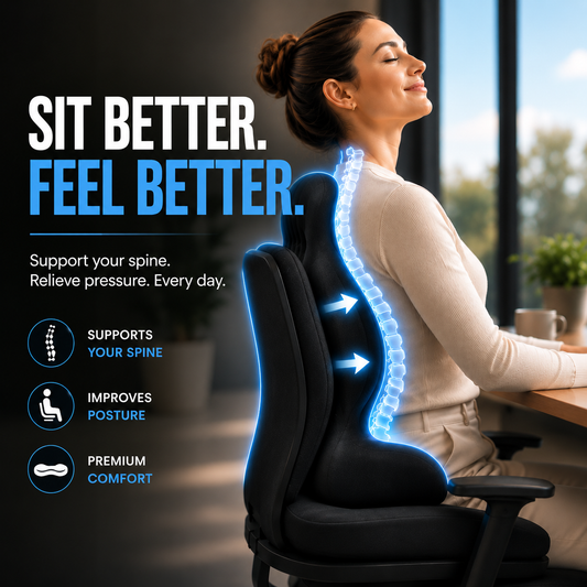 SpineFlow™ Fix Daily Back Pain From Sitting For Long Hours