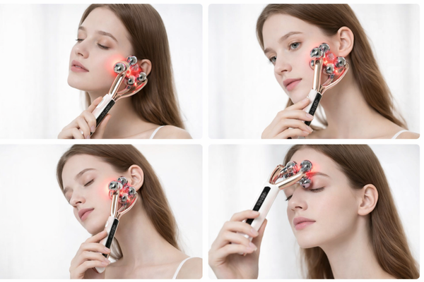 FaceSculpt™ EMS Beauty Roller 💖⚡ Lift Your V-Line