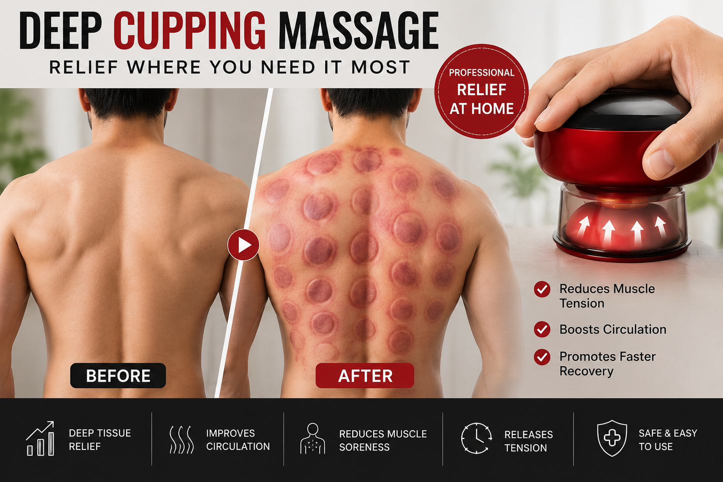 LumoPress™ Deep Recovery Cupping