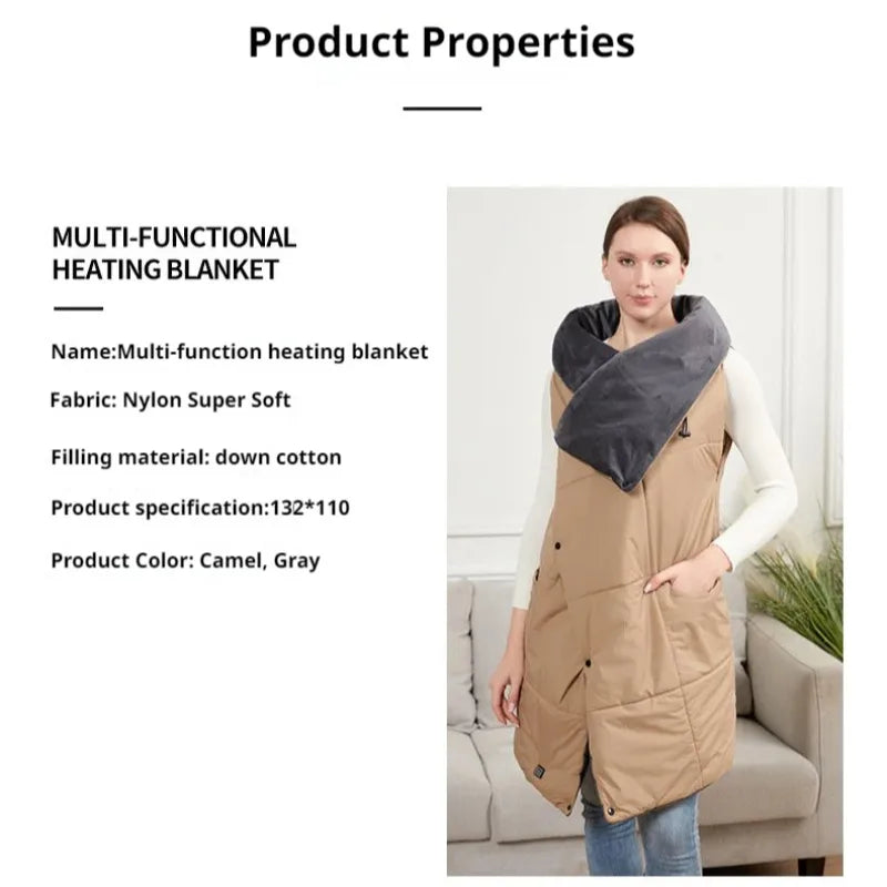 SootheStep™ Electric Wearable Blanket