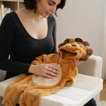 BABYROAR™️ Cute Lion Baby Fleece Romper